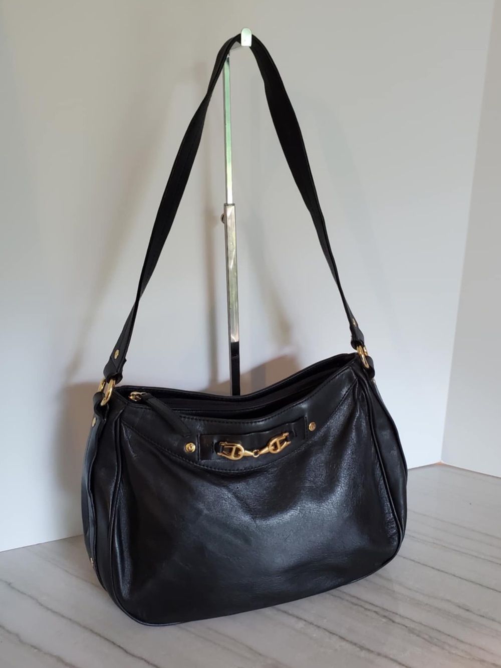 Etienne Aigner Horsebit Shoulder Bag